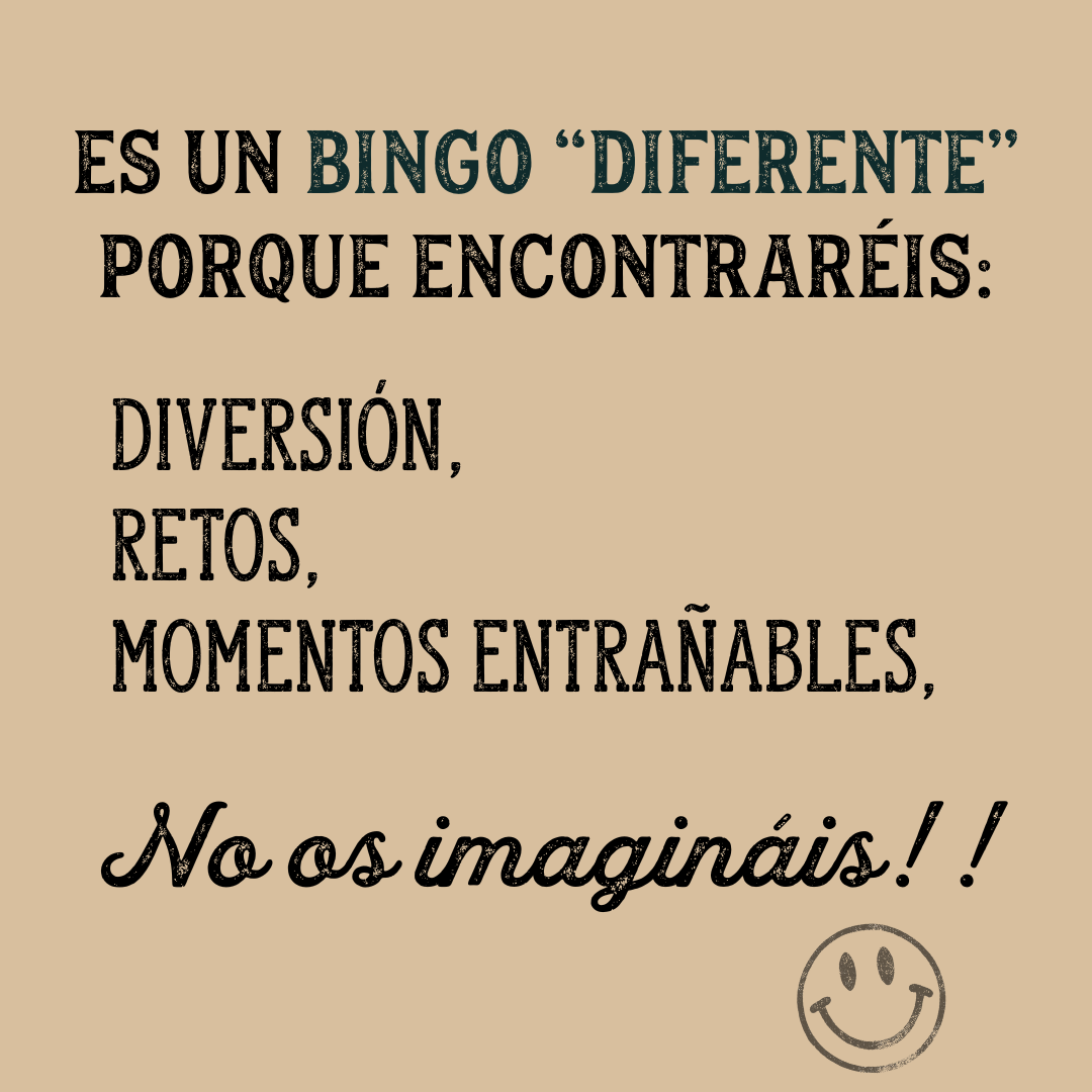 Bingo especial cumpleaños