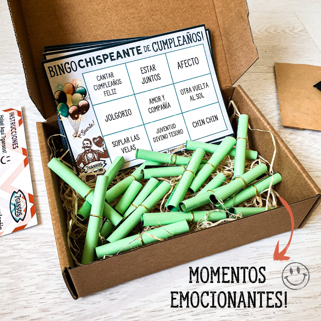 Bingo especial cumpleaños