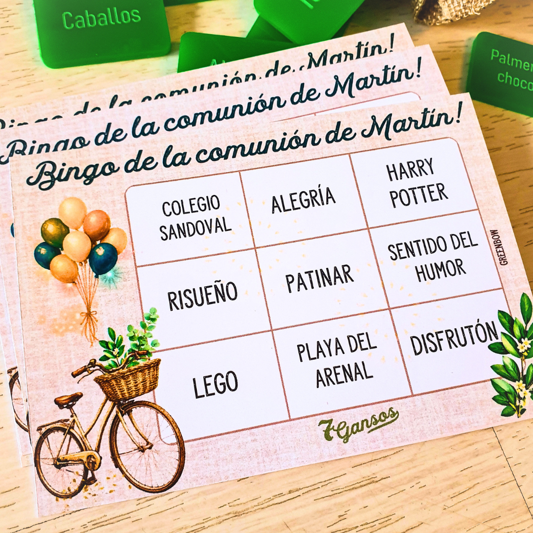 BINGO PERSONALIZADO