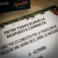 Cápsula tarjetas divertidas para comidas navideñas