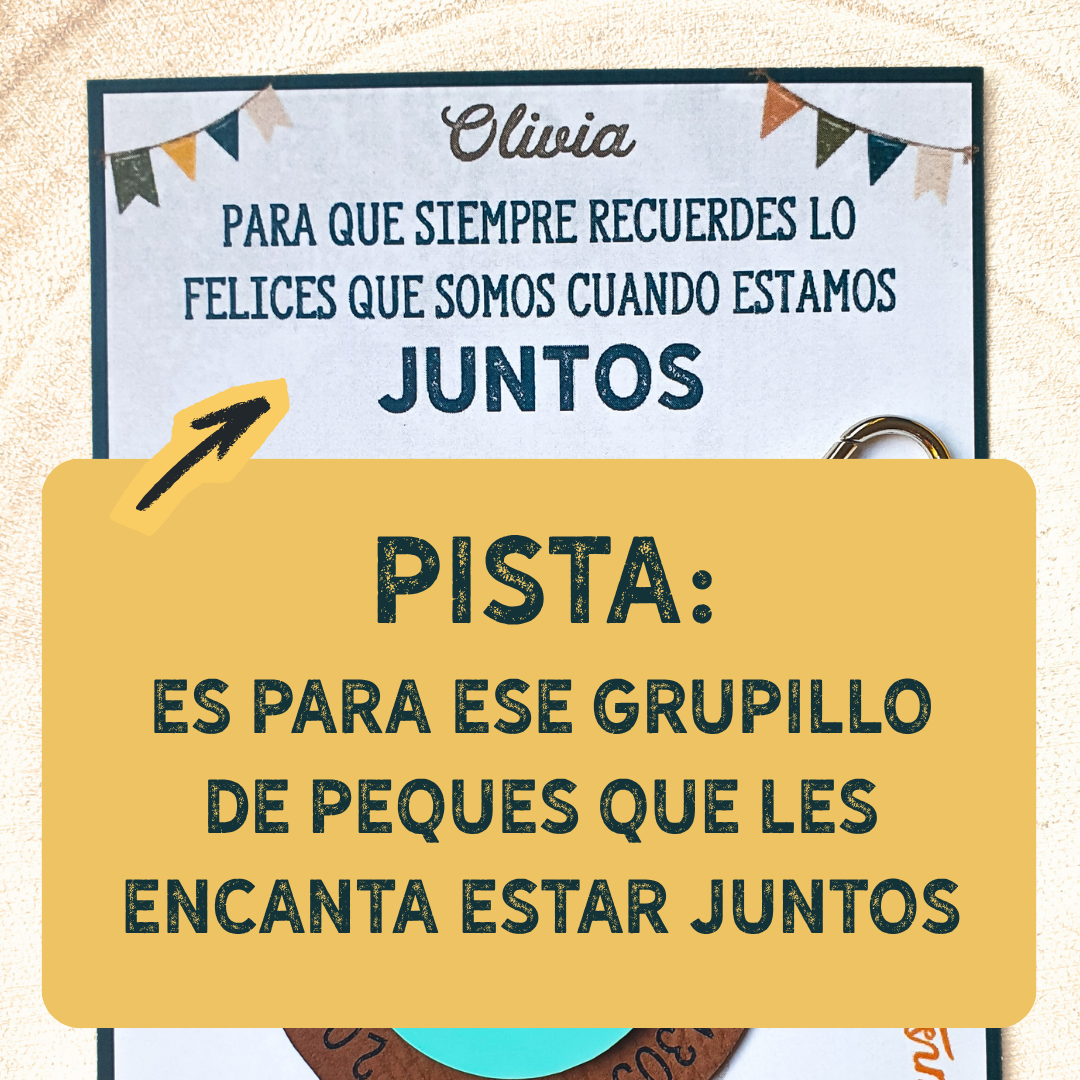 Llavero personalizado regalo amigos