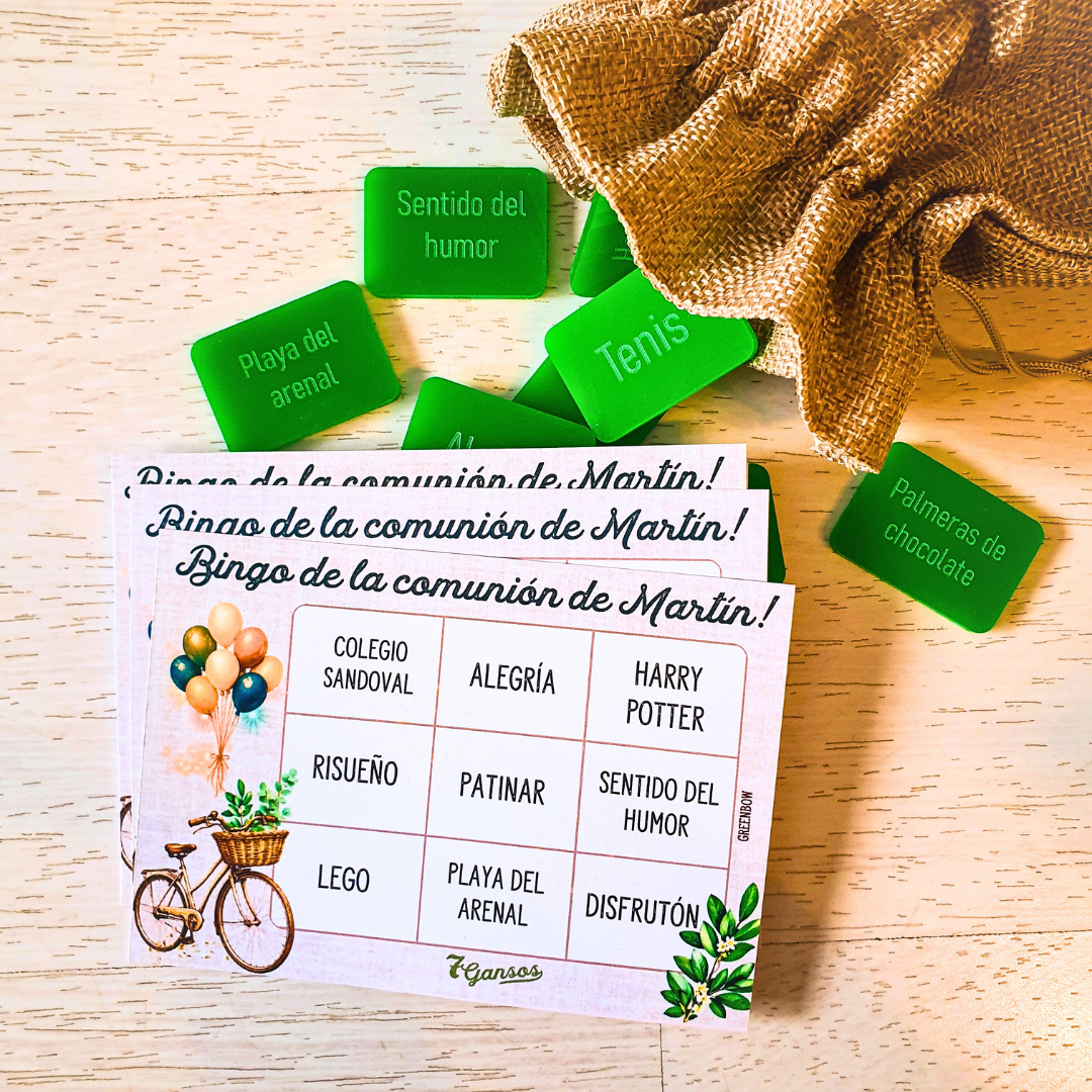 BINGO PERSONALIZADO