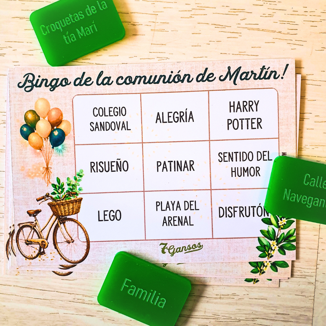 BINGO PERSONALIZADO
