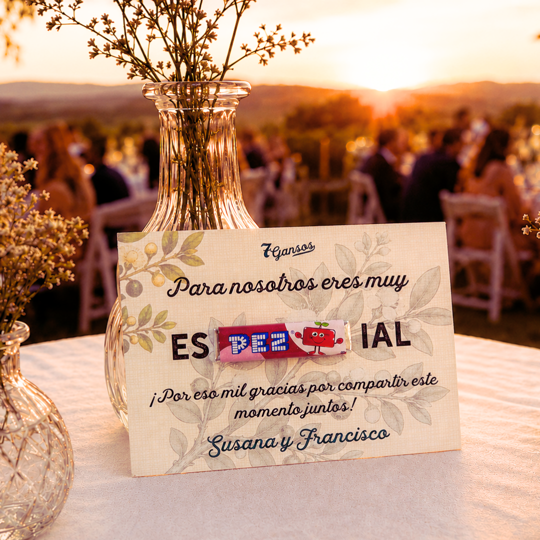 DETALLE ORIGINAL BODAS Y CELEBRACIONES