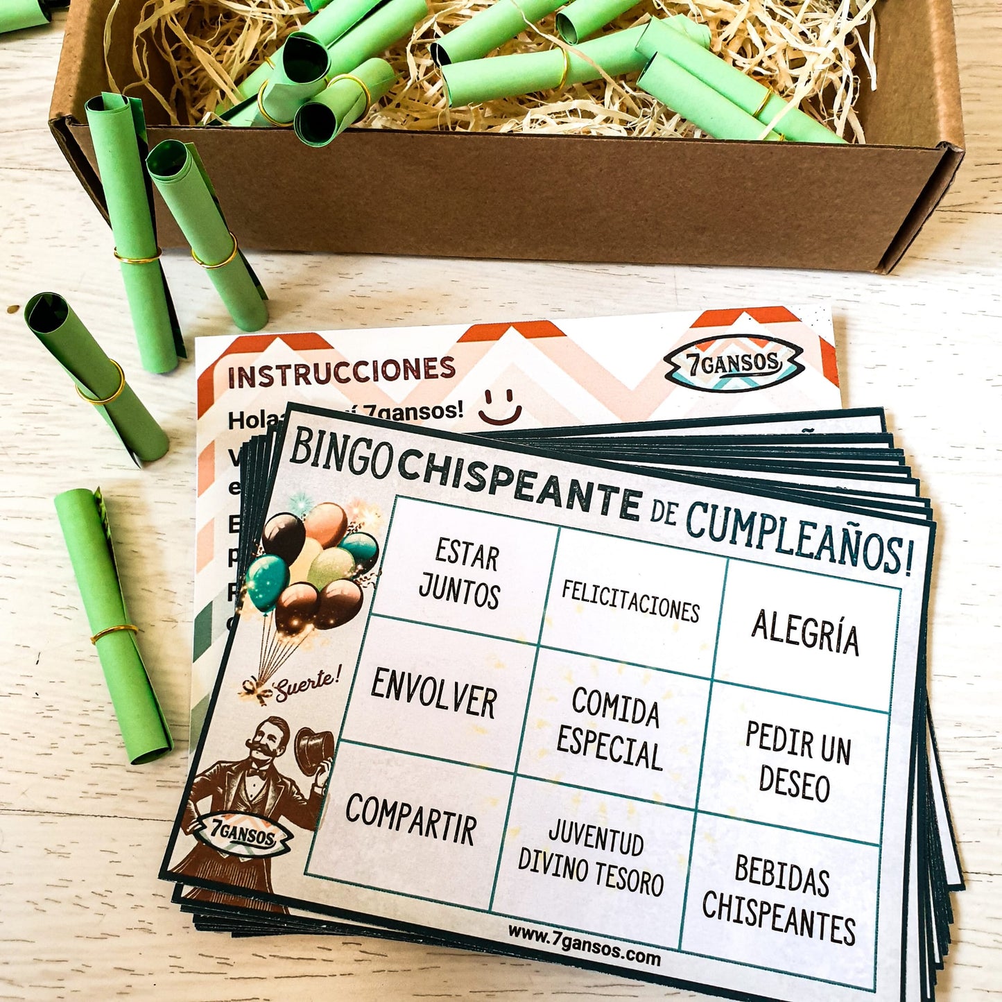 Bingo especial cumpleaños
