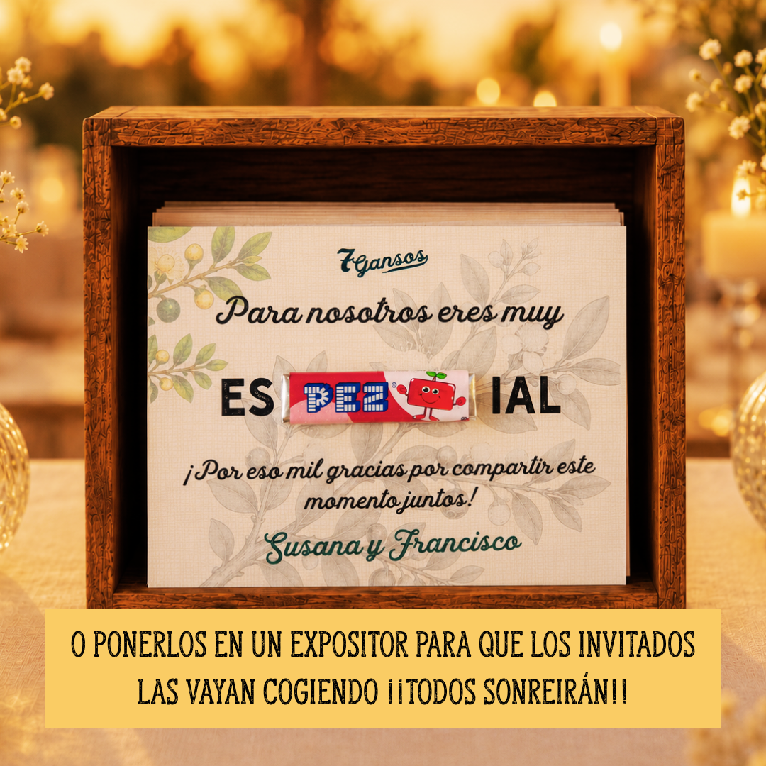 DETALLE ORIGINAL BODAS Y CELEBRACIONES