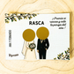 TARJETAS RASCA PARA BODAS ORIGINALES
