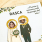 TARJETAS RASCA PARA BODAS ORIGINALES