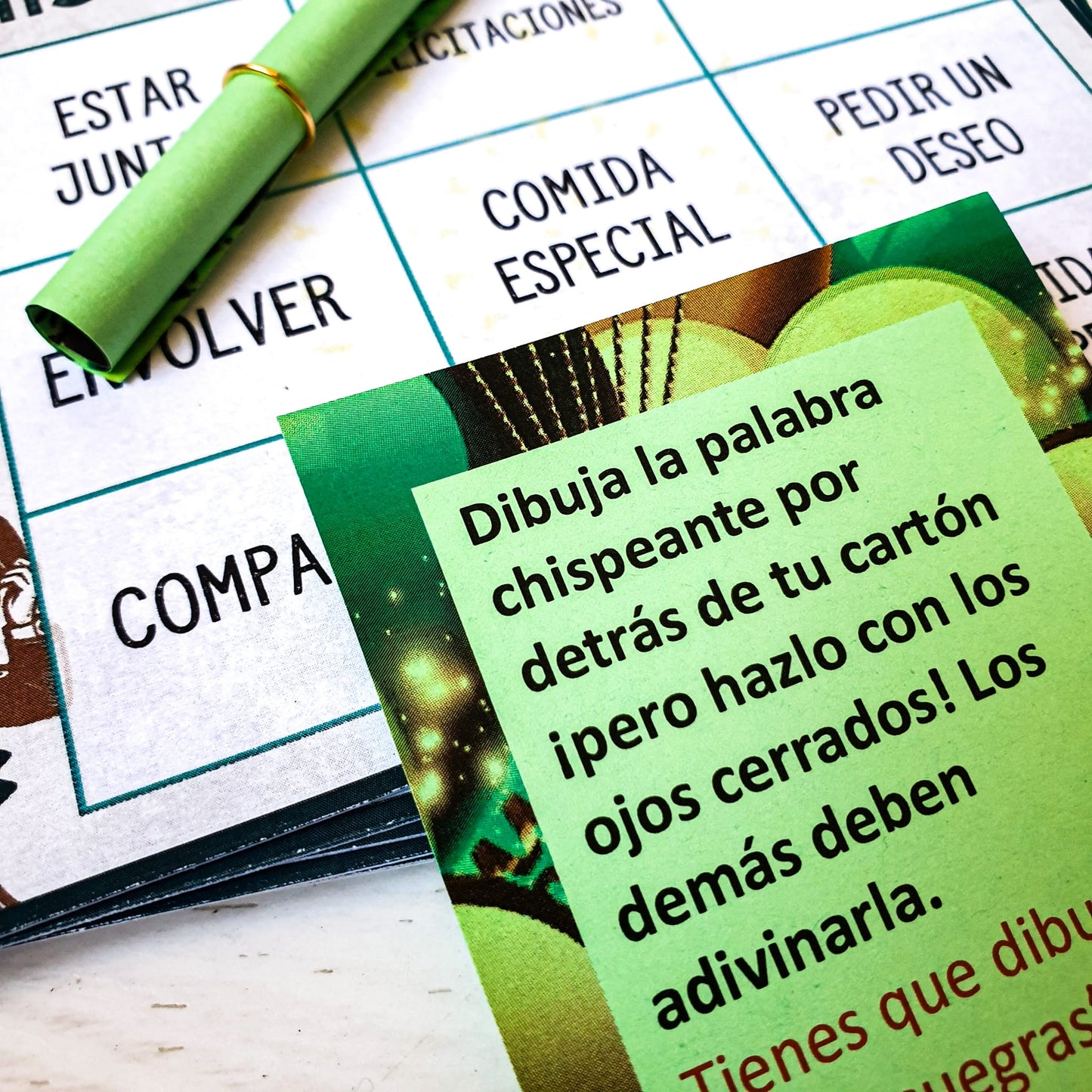 Bingo especial cumpleaños