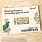 Tarjetas rasca y gana para bodas