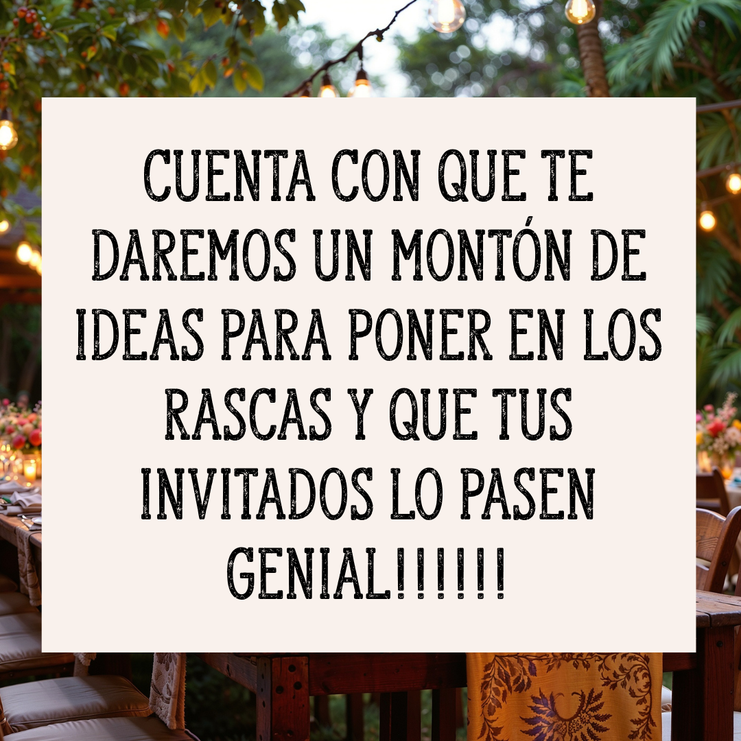 Tarjetas rasca y gana para bodas
