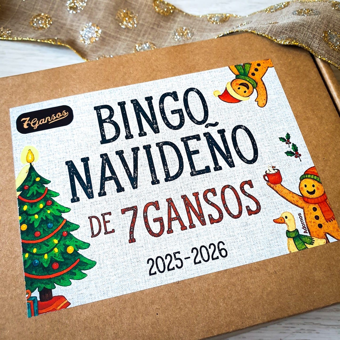 BINGO DE NAVIDAD DE 7GANSOS