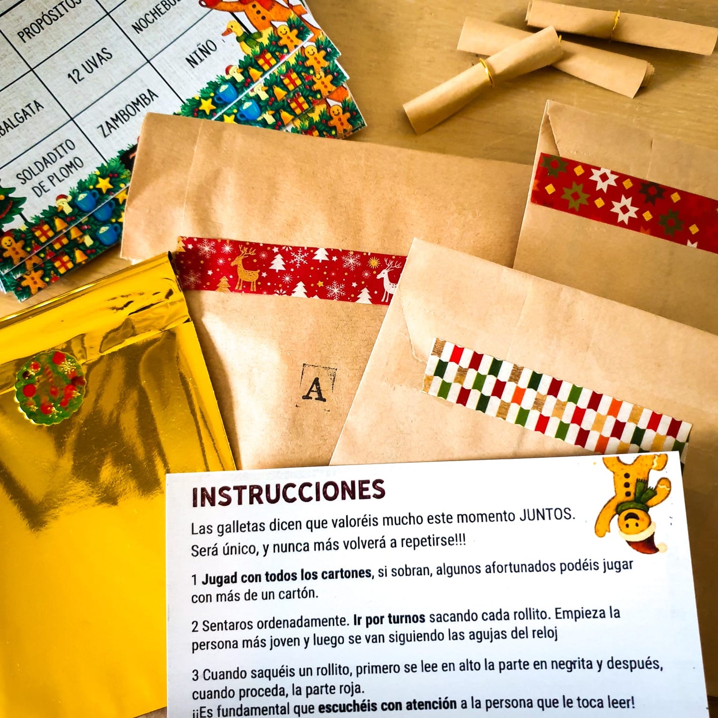 BINGO DE NAVIDAD DE 7GANSOS