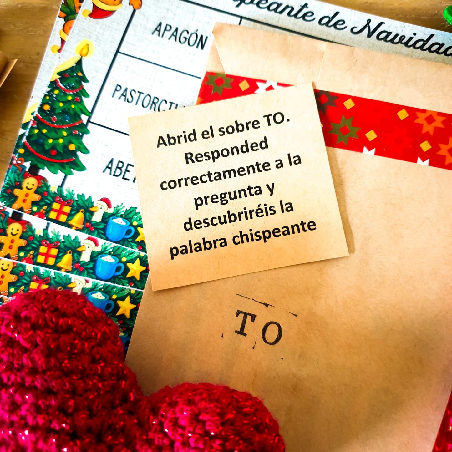 BINGO DE NAVIDAD DE 7GANSOS